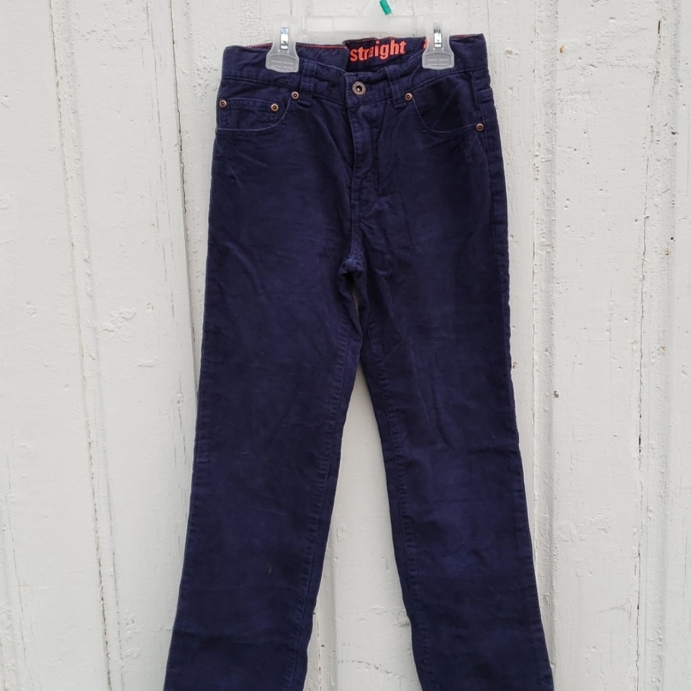Navy Blue Corduroy Pants